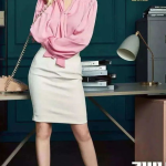 形象中经理秘书小姐姐,职场女性的优雅与智慧